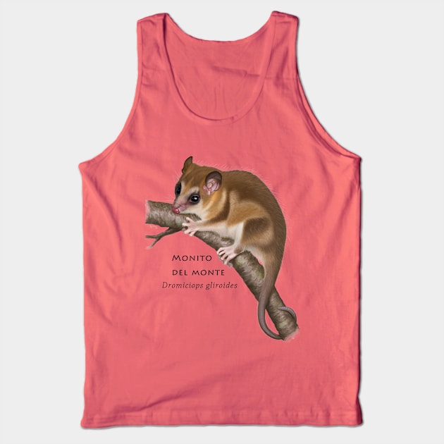 colocolo opossum Tank Top by uialwen